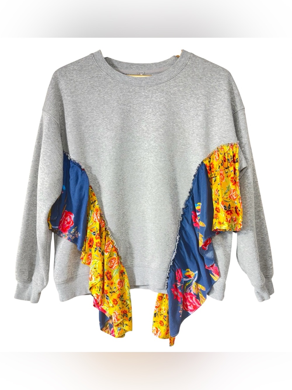 FREE PEOPLE She’s Just Cute Pullover Draped Oversized Sweatshirt | Women’s XS